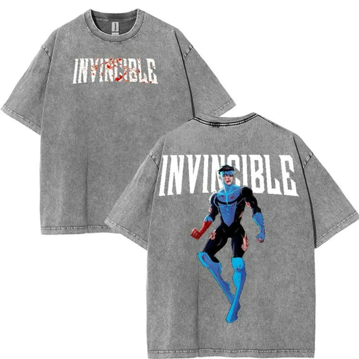 Camiseta de superhéroe Invincible Mark Grayson, camiseta gráfica de edición limitada Comfort Colors, regalo para los fanáticos de los cómics, Mineral Wash