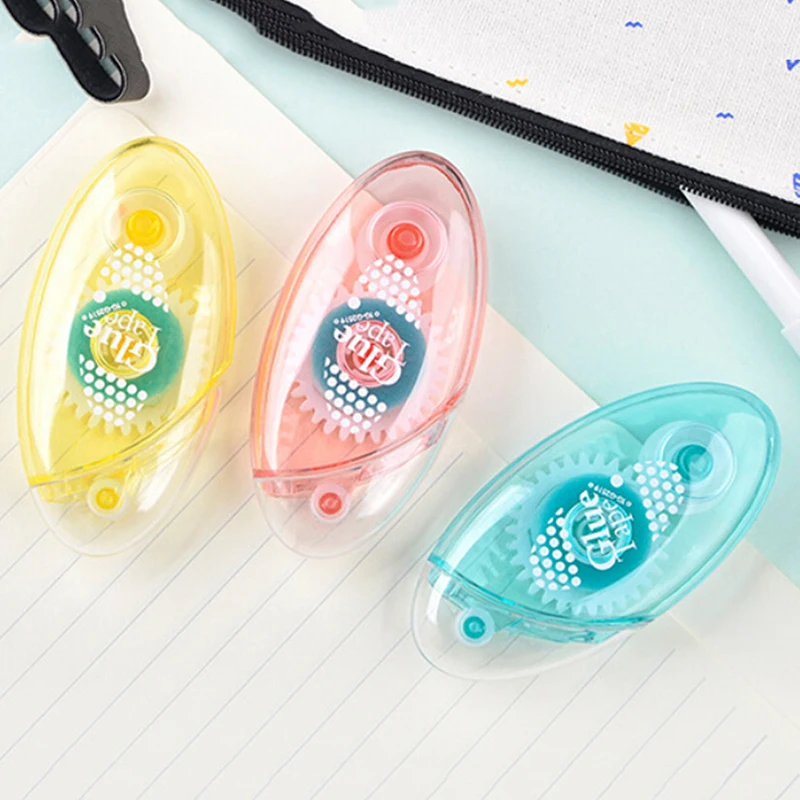 1 Stück doppelseitiger Klebepunkt Stick Roller Klebebandabroller nachfüllbar Neu