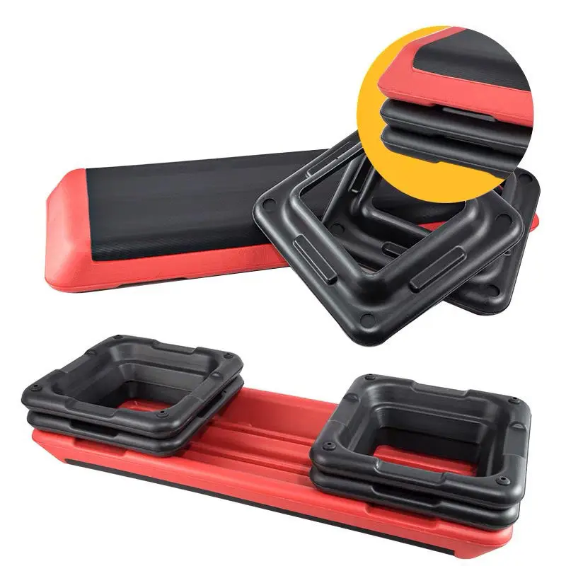 

Gym Fitness Professional Workout Aerobic Step Deck 110cm Pedal Stepper Board1