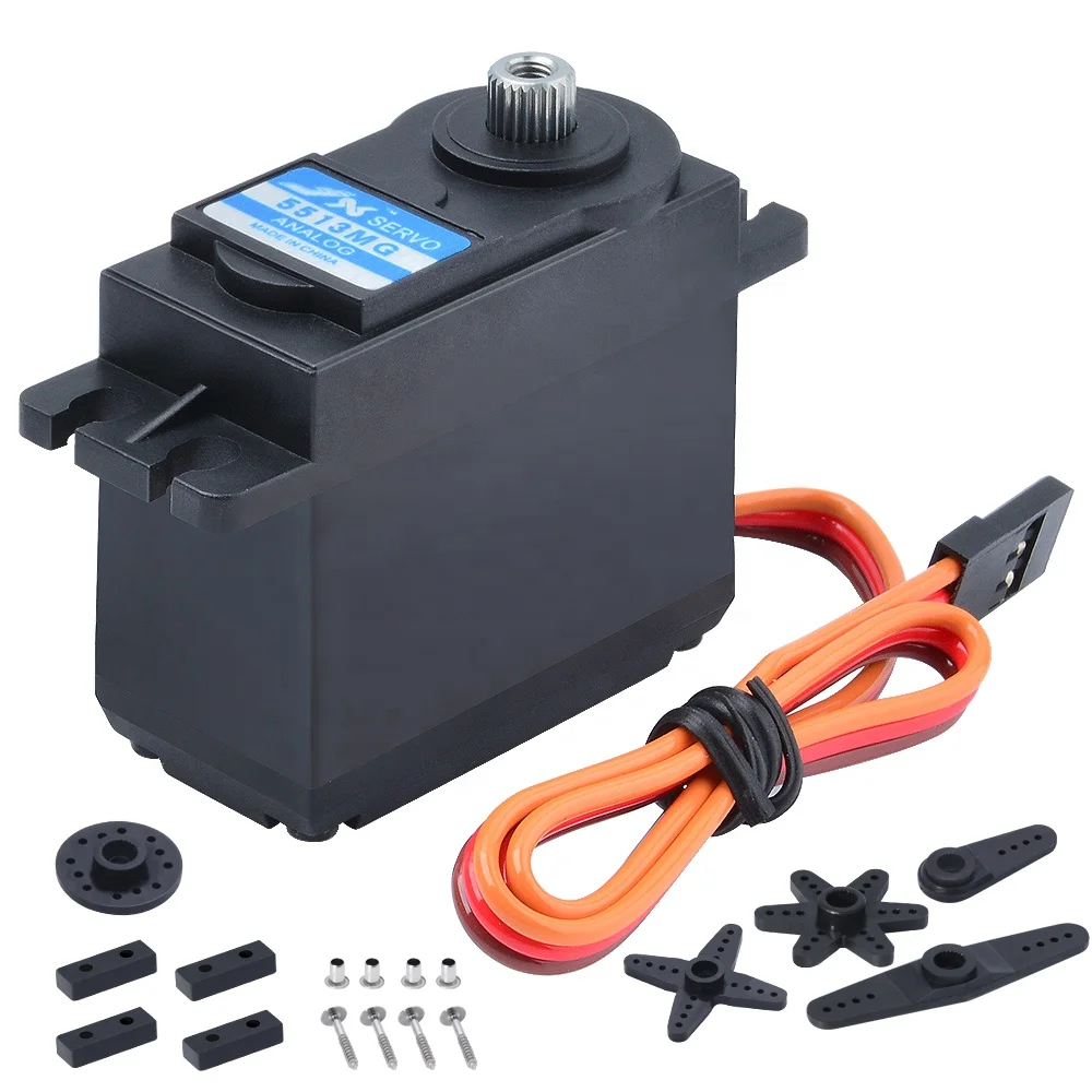 

JX PS-5513MG 13 кг высокоточный аналоговый стандартный сервопривод 4,8 В-6 В для 1/8 1/10 RC автомобилей и лодок, компоненты металлического мотор-редуктора