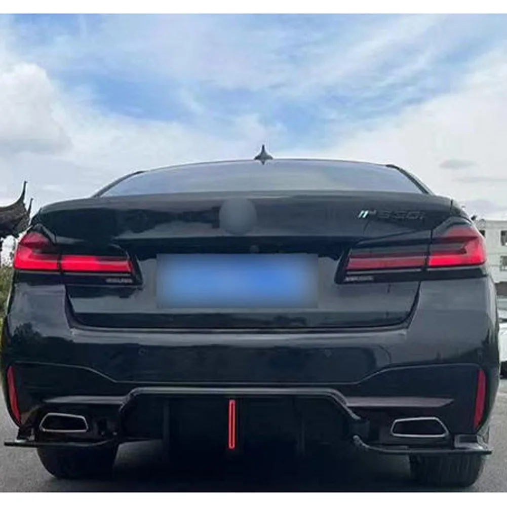 

Rear Bumper Diffuser M5 Performance Competition CS Style M Sport Diffusor For BMW 5 Series G30 G31 G38 2017-2023 520i 530i 540i