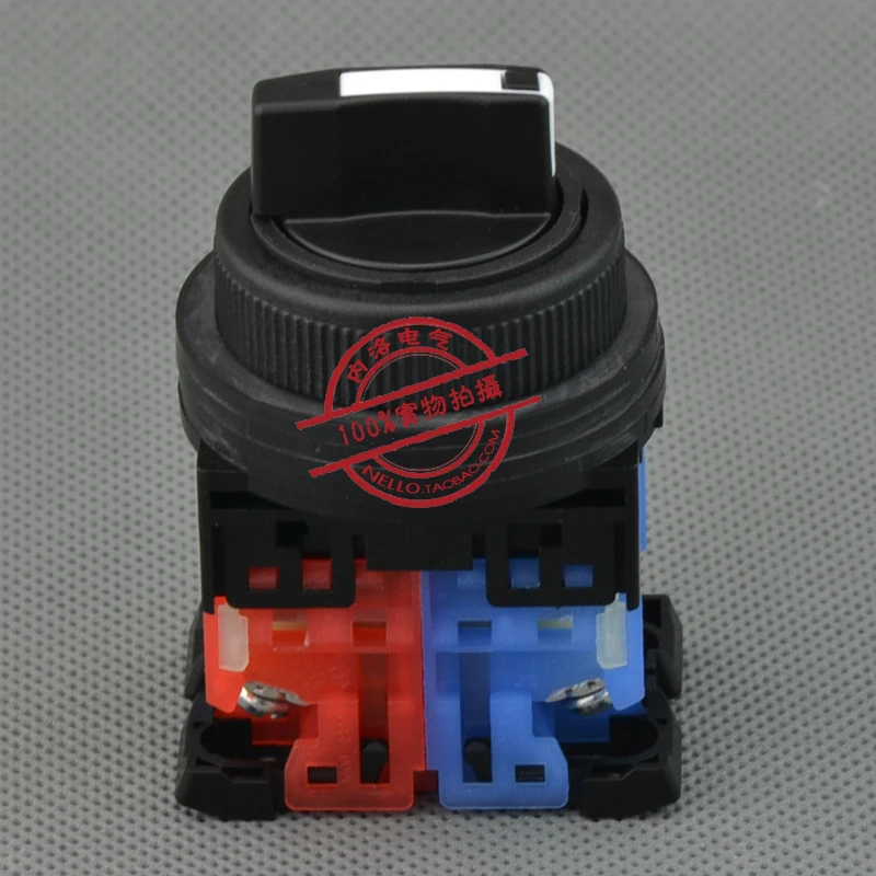 [SA]Japan's Fuji FUJI segment selector switch 30mm 3 self-resetting BLACK AR30PR-1 AR30PR-2 01 10 02 11 22 20 -10PCS