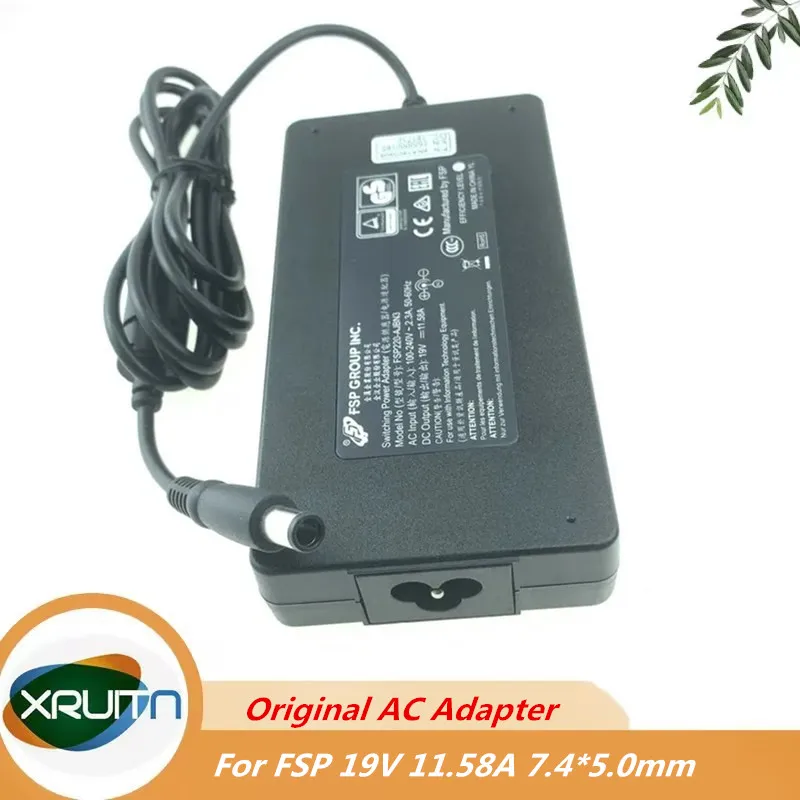 

Original 19V 11.58A 220W 110V-220V AC Power Adapter Charger HKA220190A2 For XGIMI Projector H3S RS Pro 2 Horizon Power Supply