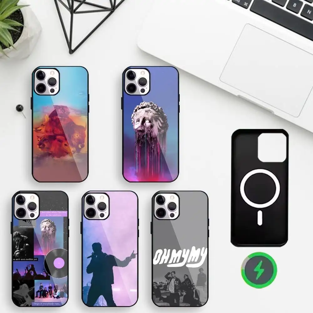 

Pop rock band O-OneRepublic Phone Case For iPhone17,16,15,14,13,12,11 Max Black Wireless Charging Protecitve Cover