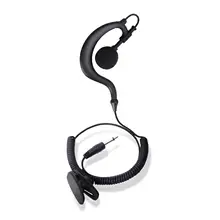 Nuevos auriculares de solo escucha, Cable de Audio, interfono, auriculares, accesorios para auriculares, accesorio de Radio, tubo de aire con Cable, auriculares de 3,5mm 2.000+