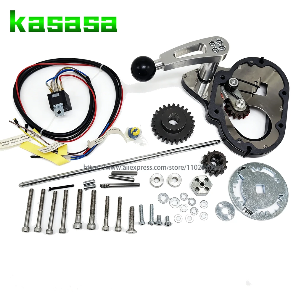 Kit de transmisión de marcha atrás de 6 velocidades MMD RG06 para motocicleta Harley Davidson Trike Sidecar