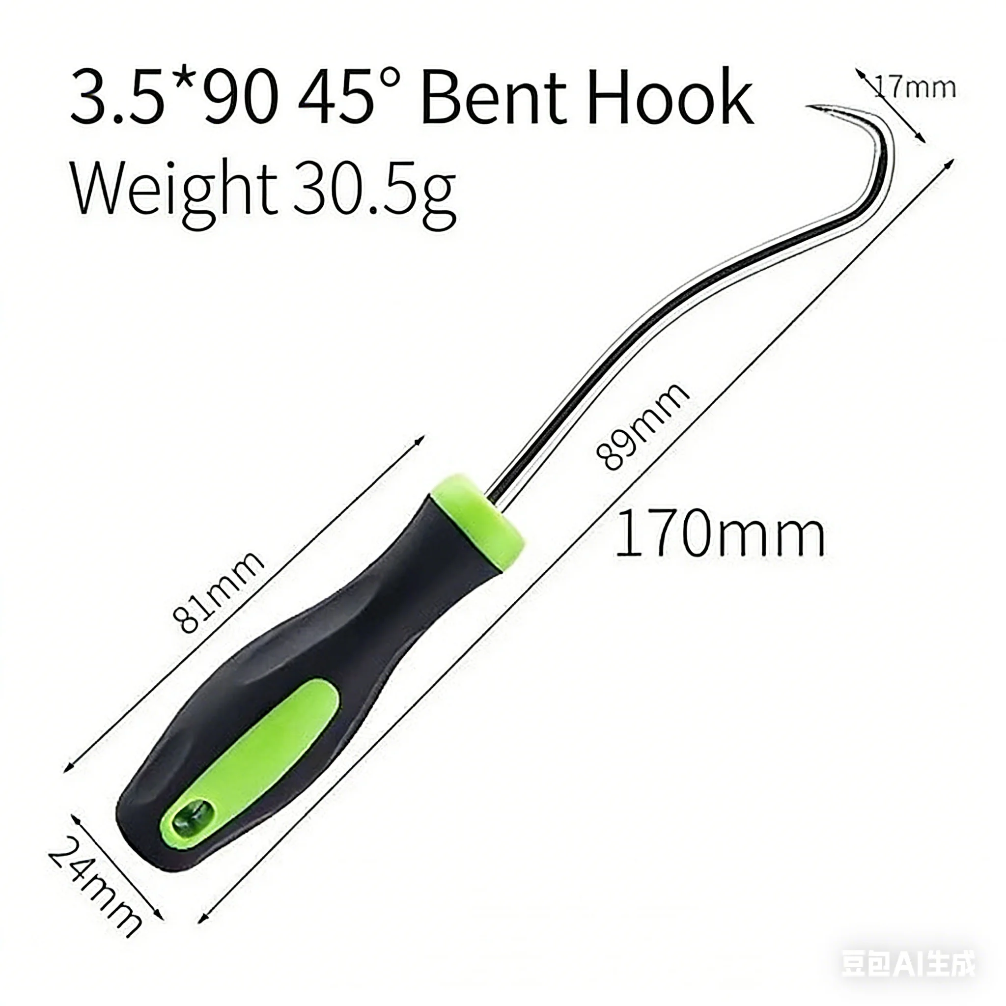 

Single carbon steel oil seal hook oil seal pulling tool oil seal mini hook auto repair household tool pulling tool Hooks