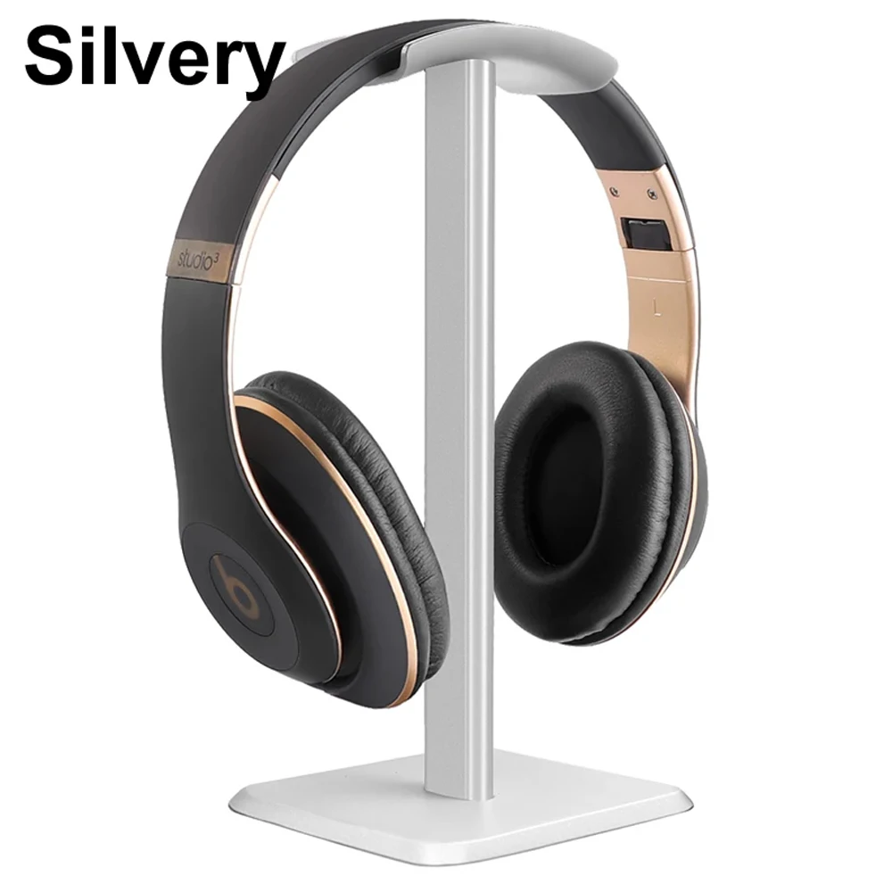 Liga de alumínio metal fone de ouvido suporte titular gamer fone de ouvido cabide rack moda fone de ouvido cabide