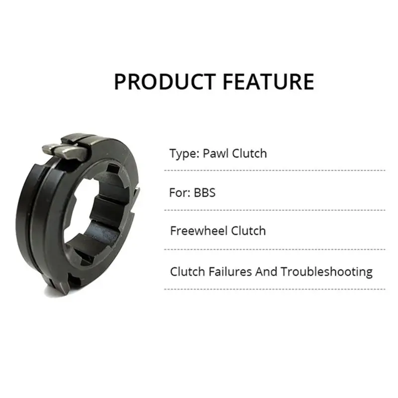 

Oct.528 Electric Bicycle Pawl Clutch for BBS01 BBS02 Ebike 8Fun Accessories for Mid Drive Motor Conversion Kit