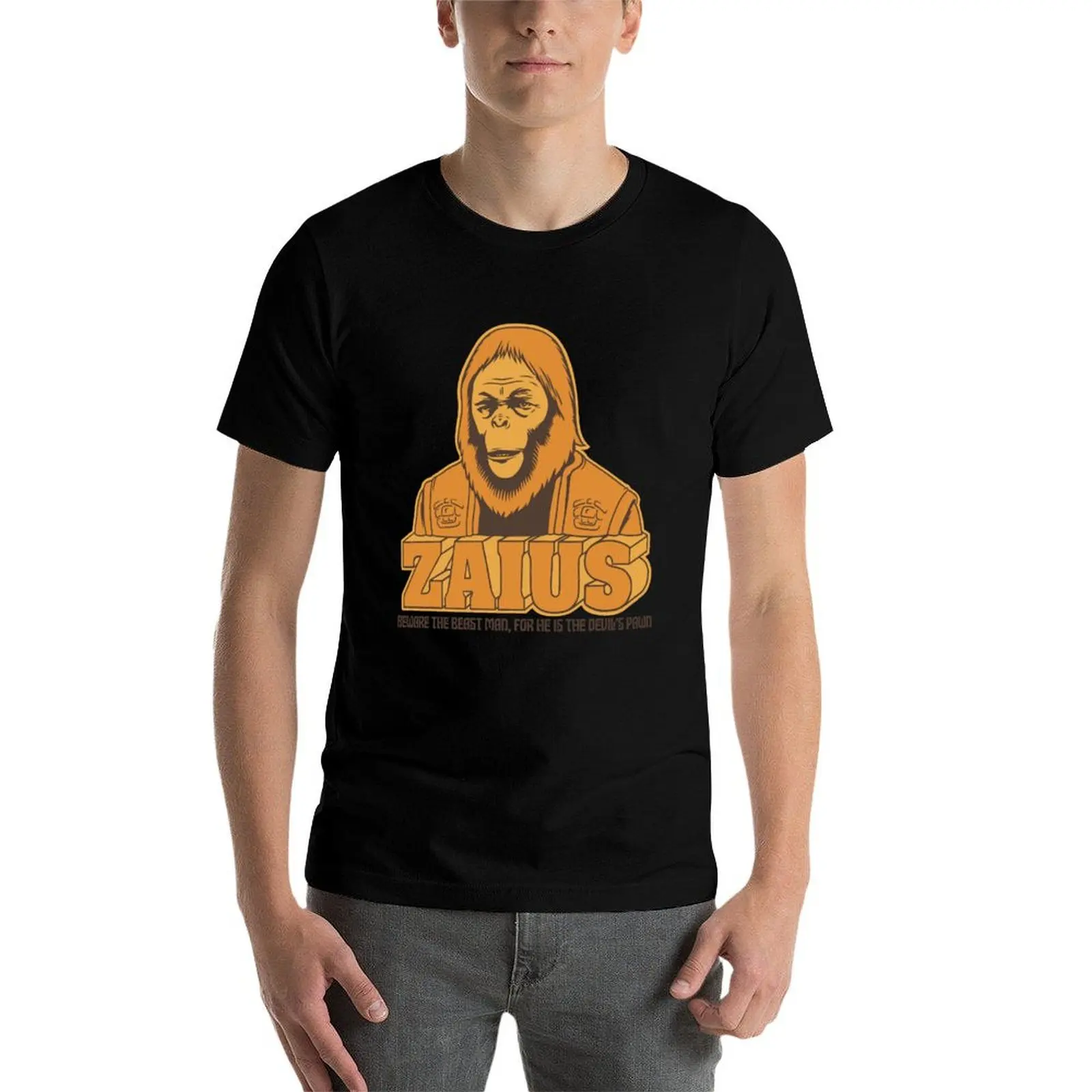 Protector of the Faithon the Planet of the Apes T-Shirt Large Size Soft Cotton T-Shirt - view 4