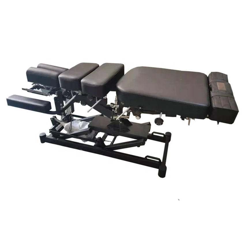 3D Swing electrical chiropractic table bed lumbar traction  and spinal decompression table