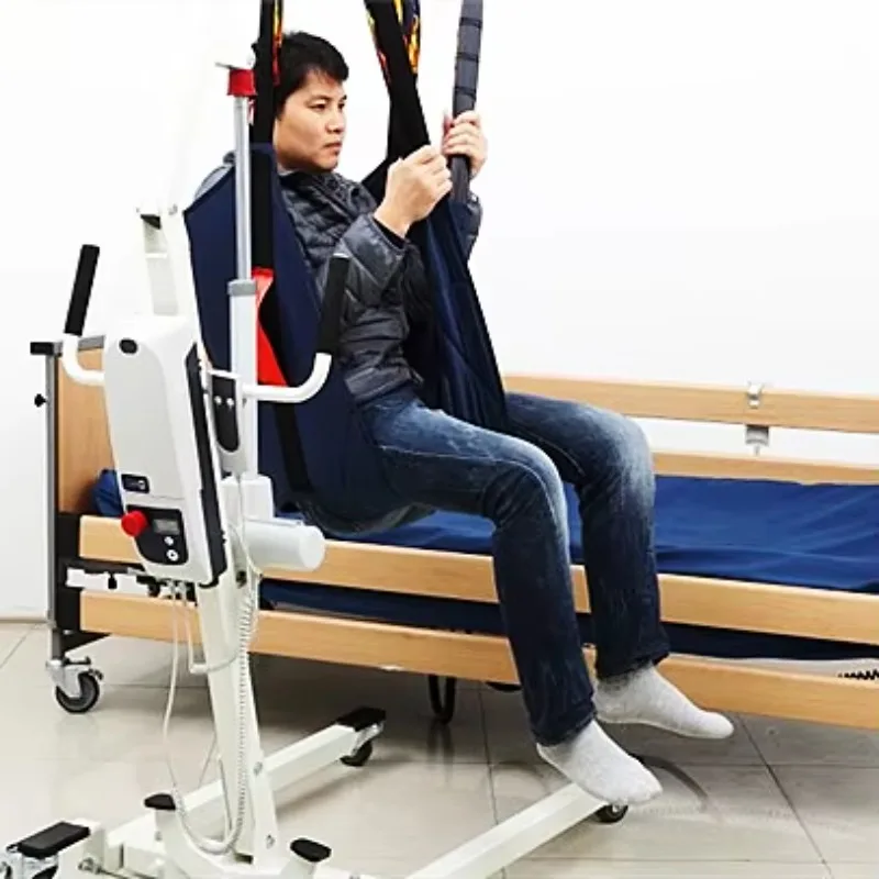 

Electric Patient Lift for Home Care, Elderly & Disabled Transfer Hoist, Bed Mobility Aid for Bedridden Recovery