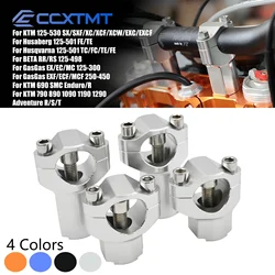 Motorcycle CNC Handlebar Riser Bar Clamp Mount For KTM SXF XC XCF XCW SX EXC EXCF 125-530 Adventure 1290 1190 1090 890 790 690