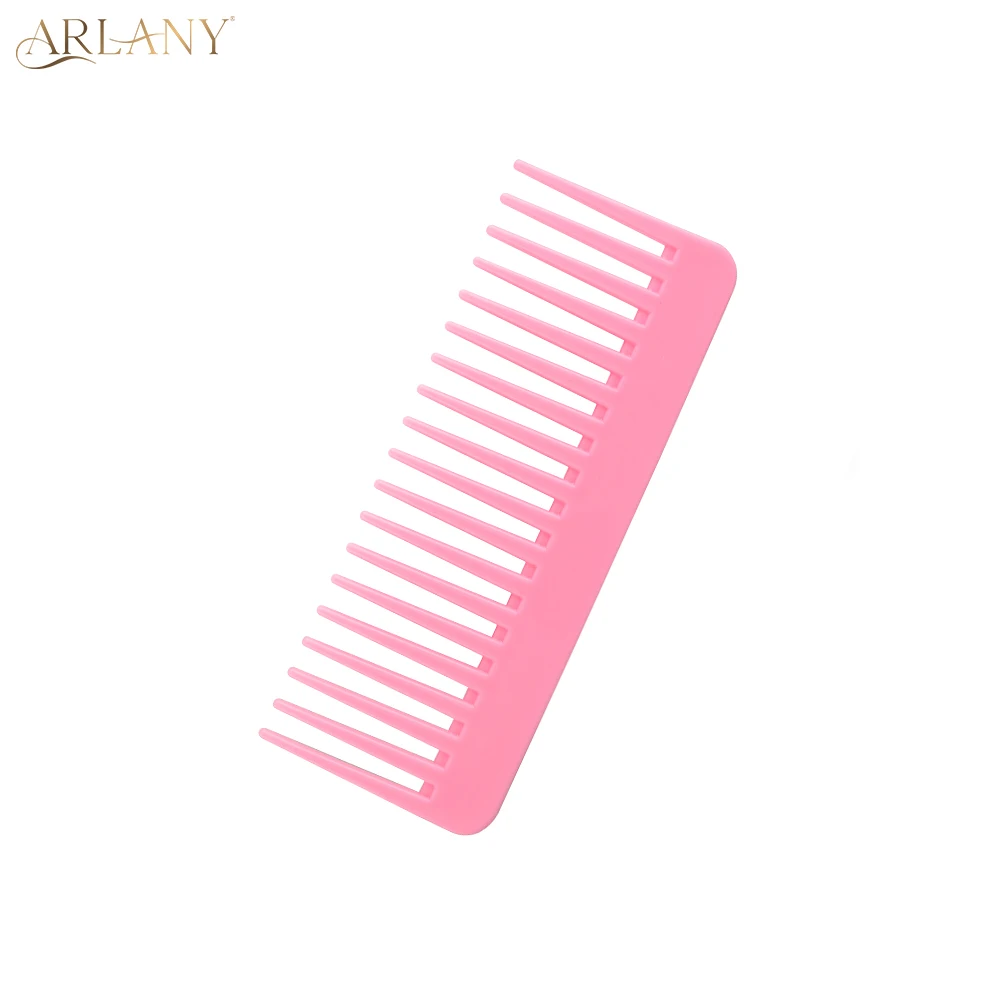 

ARLANY Multicolored Women's Heat-Resistant Large Wide Tooth Comb Ideal for Detangling and Hairdressing Tools In Hair Salons