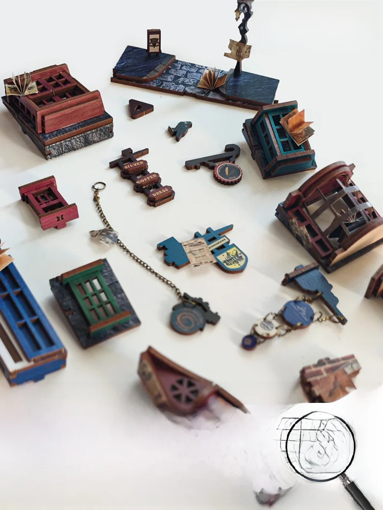 livre-magique-de-sommet-nocturne-assemblage-fait-a-la-main-modele-en-bois-ornements-d'etagere-de-rue-diagonale-jouet-creatif-pour-tous-ages