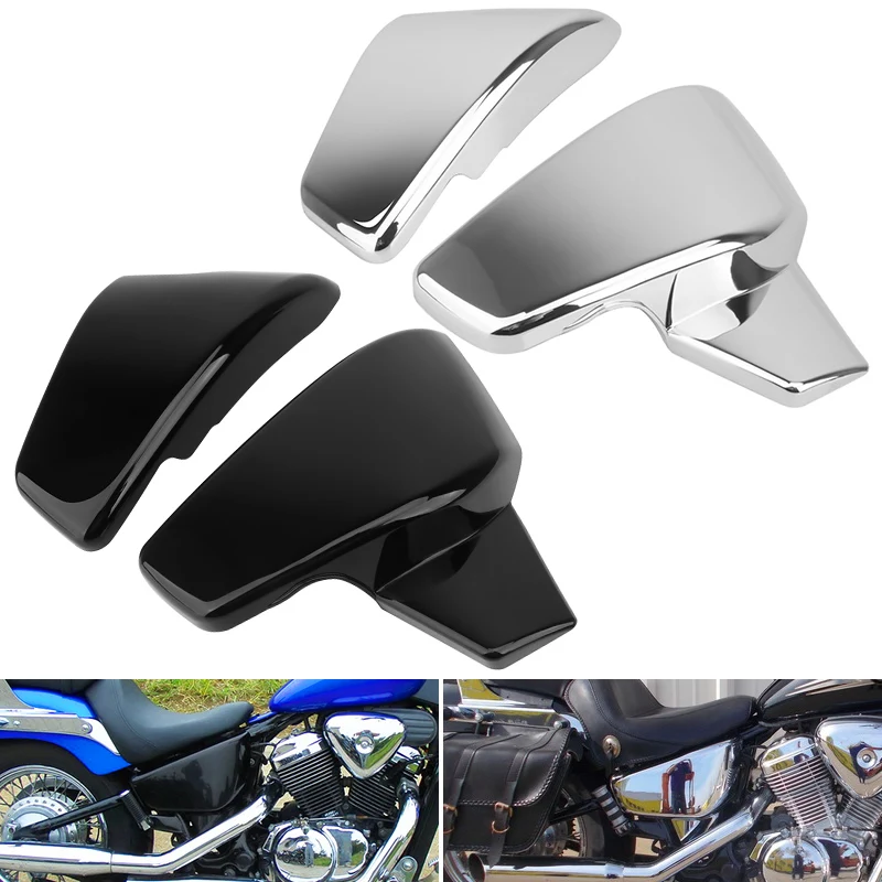 Osłony boczne akumulatora motocyklowego do Honda VLX 600 99-08 VT 600 C CD Shadow Deluxe STEED400 99-07