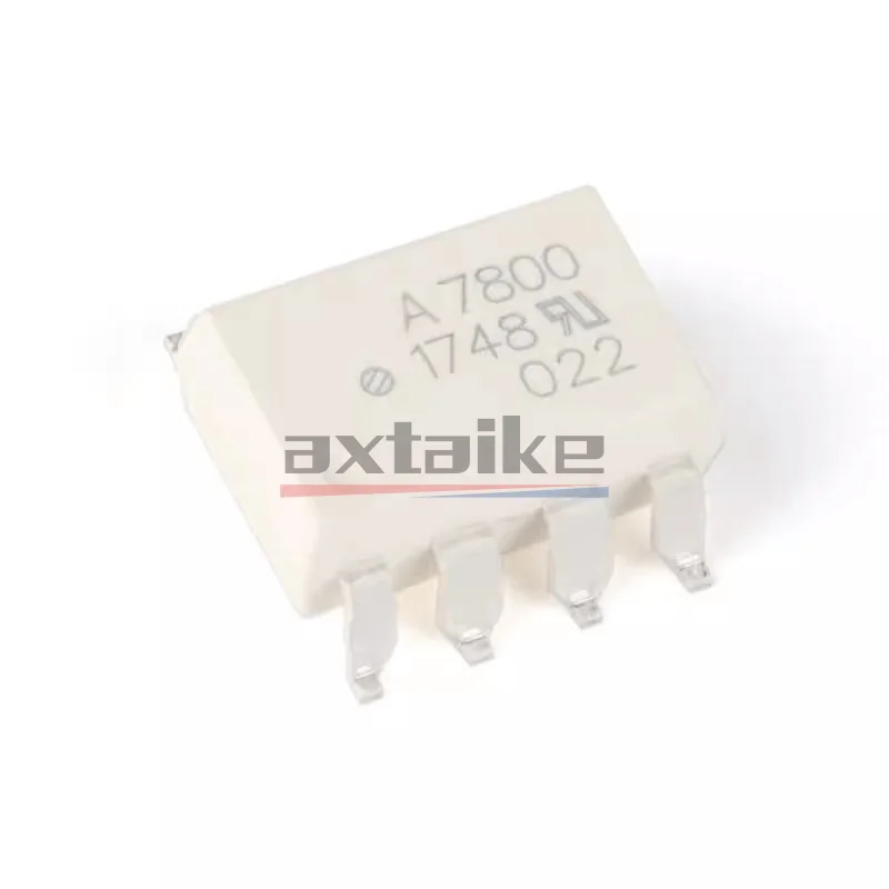 5PCS HCPL-7800-500E HCPL-7800 HCPL7800 A7800 HP7800 7800 SMD 100kHz SMD-8 Isolation Amplifer IC