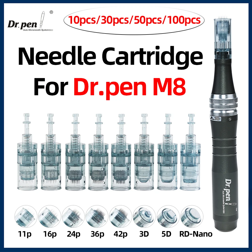 dr-pen-ultima-m8-m7s-cartuchos-microagulha-substituicao-agulha-tip11-16-24-36-42-5d-nano-mts-microagulhamento-kit-baioneta-derma-caneta