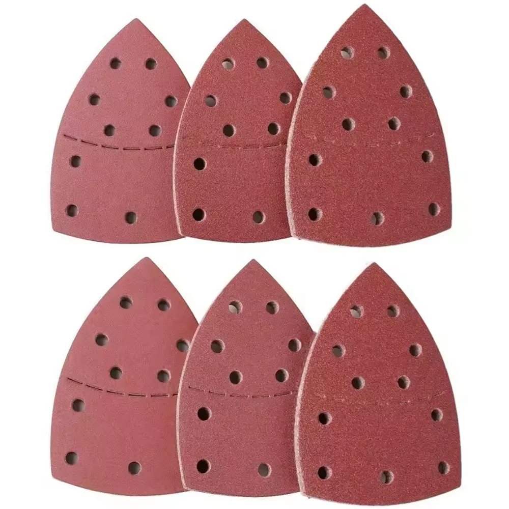 

Wholesale 160-1Pcs 11Holes Mouse 40-2000 Grits Sander Sandpaper Triangule Sand paper Abrasive Triangle Sanding Disc Detail