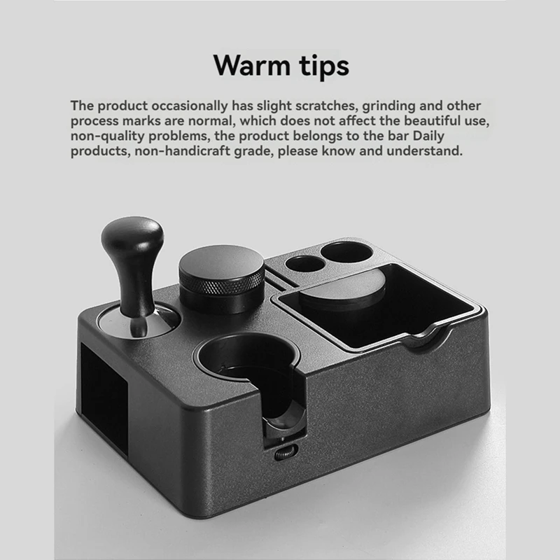 Espresso Coffee Tamping Station Organizer, Ferramentas Portafilter, Tamper Holder, 58mm, 54mm, 51mm