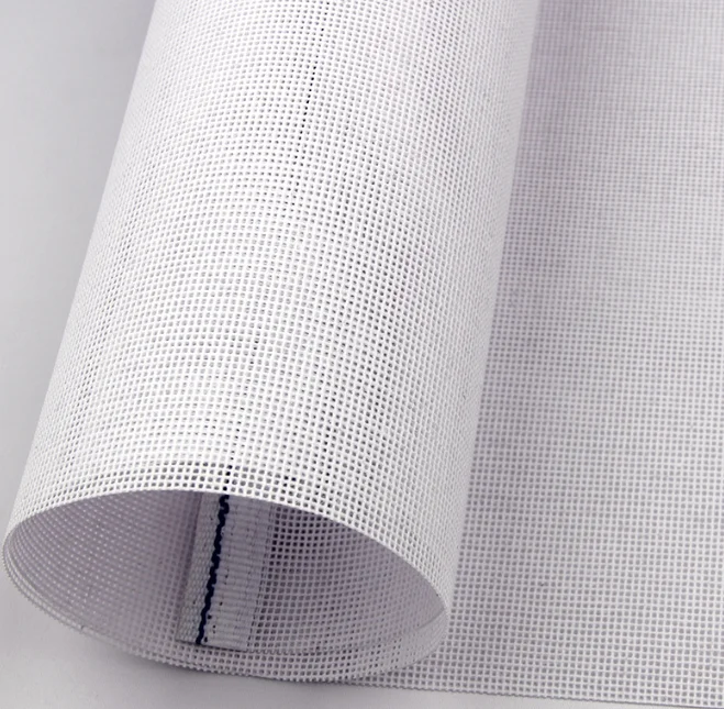 

14CT полихлопная переплетенная сетчатая ткань, маленькая квадратная ткань для вышивки ковров, фетровая ткань для вышивки крестиком, сетка с принтом