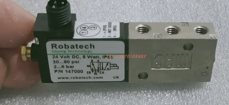 Robotech Labrador solenoid valve P/N150236 P/N100605 100606 P/N147000