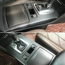 For Infiniti QX70 FX35 FX37 FX50 Interior Central Control Panel Door Handle Carbon Fiber Stickers Decals Car styling Accessorie