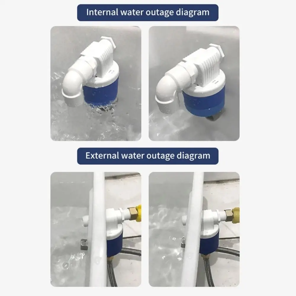 

Адаптер автоматического клапана контроля уровня воды с автоматической остановкой, быстроразъемный поплавковый выключатель, прочный резьбовой впускной клапан для бассейна