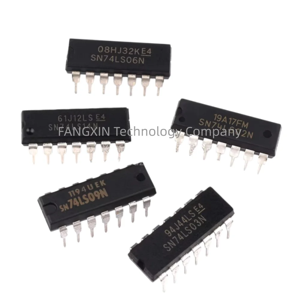 5PCS,SN74LS00 74LS02 74LS04 74LS08 74LS10 74LS14 74LS20 74LS21 74LS32 74LS47 74LS192 74LS74 74LS76 74LS86 DIP-14 DIP-16 New