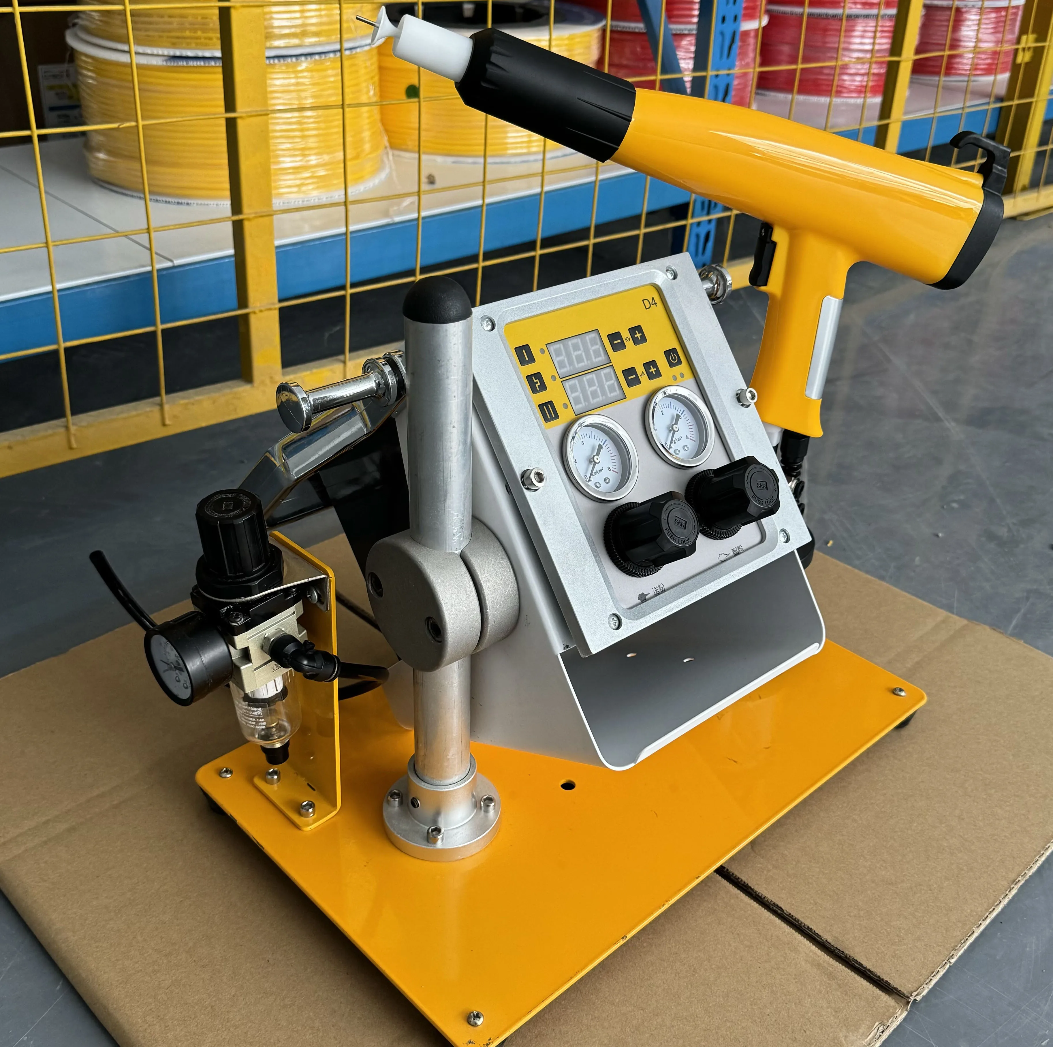 Portable Electrostatic Powder Coating Machine Experiment Lab Test Machine