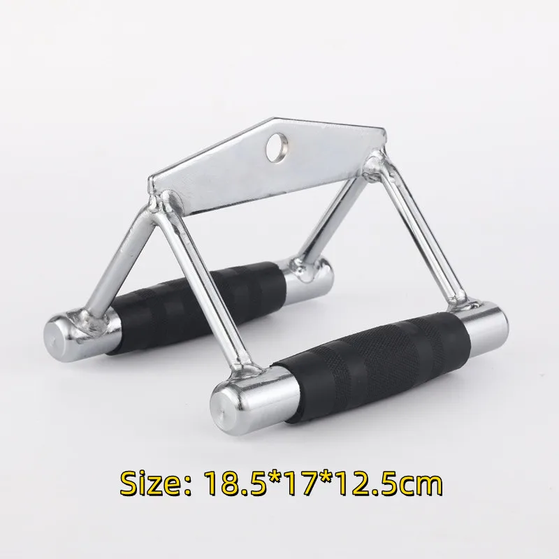 Gym Gantry V-Shaped Handle Pully Cable Machine Attachments Optional Triceps Rope D-Handle Strength Training Accessories