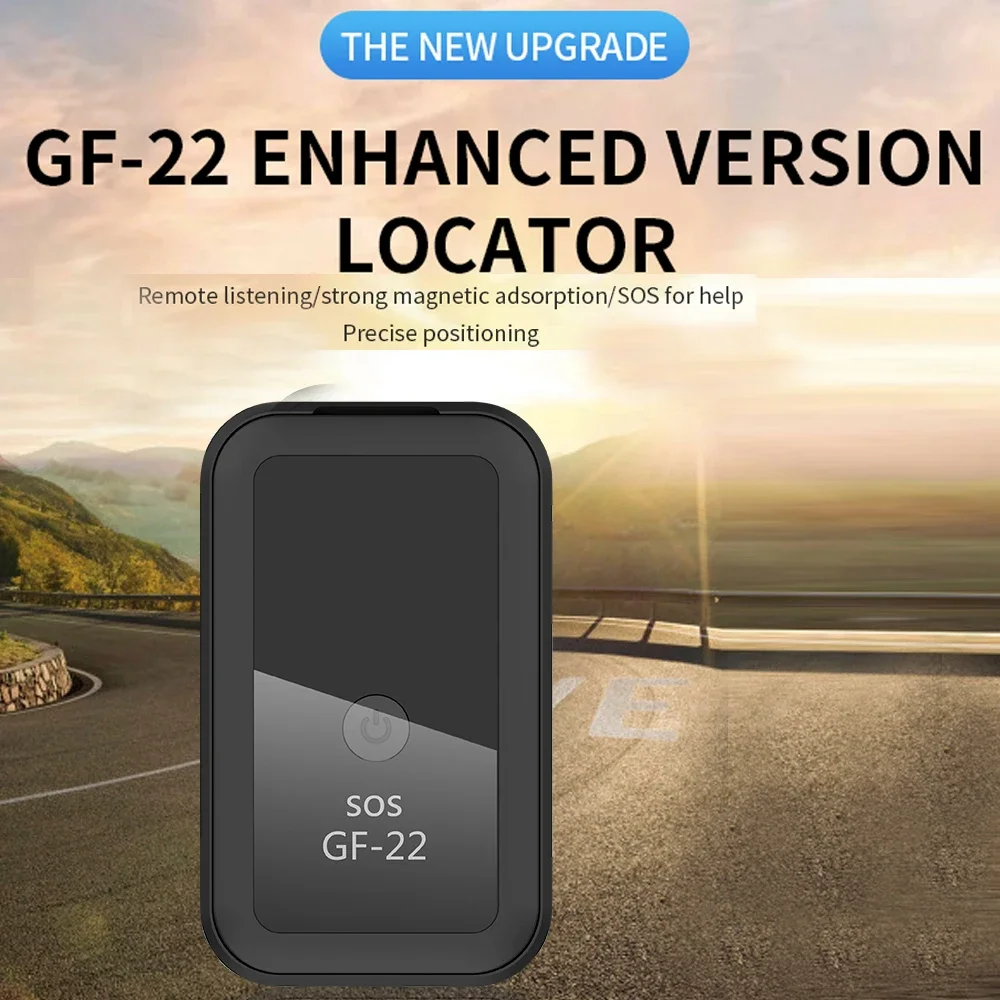 

GF22 Mini GPS Locator Wireless Intelligent Precise Positioning Anti-lost Tracker Device Car Motorcycle Anti-theft Positioner