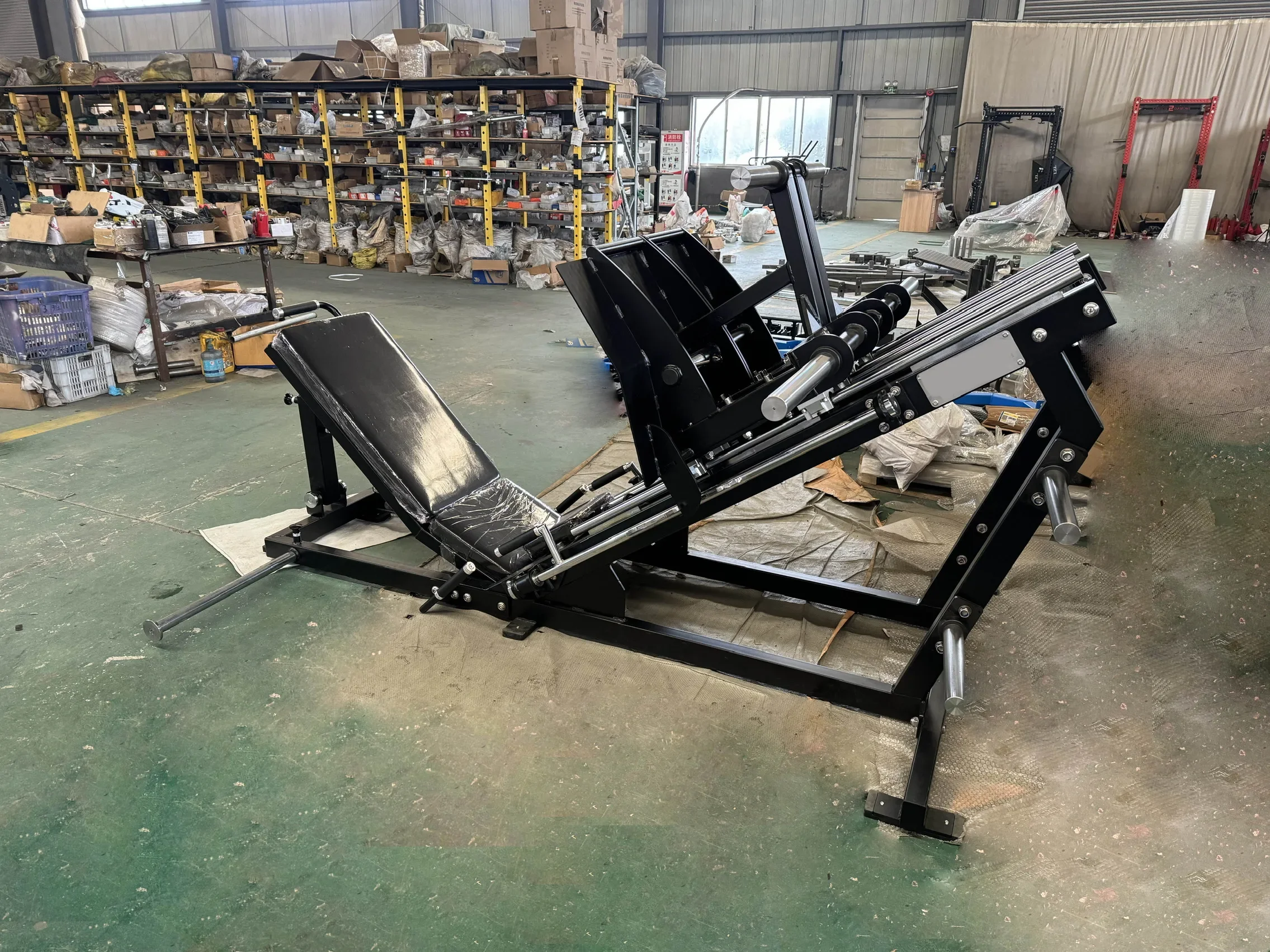 Iso-Lateral Bilateral Leg Press Machine Seated Linear Leg Muscle Trainer 2026