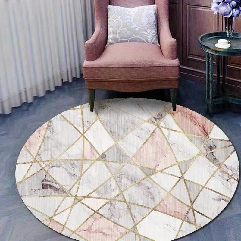 Round Helicopter Balloon Rug Sky Aviation Area Carpet Non-Slip Playroom Floor Mat Adventure Decor 2026