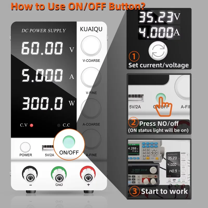 SPS-C605 60 فولت 5A 4 الرقمية قابل للتعديل تيار مستمر امدادات الطاقة أدوات إصلاح الهاتف مختبر إمدادات الطاقة