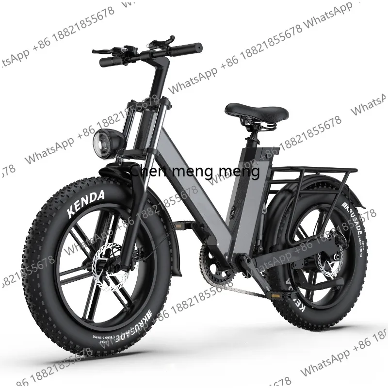

Aluminum alloy wide tire mountain bike snow electric bicycle, battery, electric vehicle