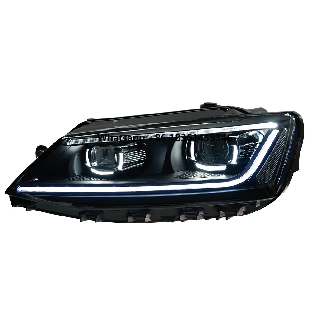 

Jetta Sagitar MK6 2011-2018 Car Lamp with Turn Signal 2011-2018 Newly Modified LED Headlights Assembly