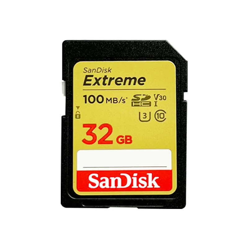 Imagem -05 - Sandisk-cartão sd Extremo para Câmera Slr e pc Uhs-i u3 V30 32gb 64gb 128gb 256gb Velocidade de até 180 Mbps Perfeito para Vídeo 4k Uhd