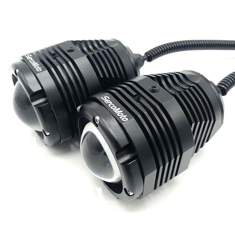 

Sercomoto 2020 Car Motor Accessories 12V Dual Color Led Lamp IP67 Spot Beam 28W Motorcycle Work Light For R1200gs