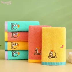 Cotton Baby Towels Soft Cartoon Children Bath Towel for Newborns Kids Handkerchief Bathing Shower Face Washcloth Wipe 73x33cm