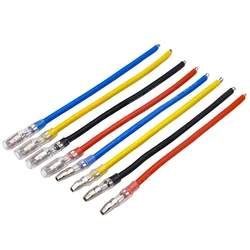 1/5/10Pcs/lot 16AWG Silicone Wire with 4.0Mm Male/Female Plug Length 10cm/15cm for 380 540 550 Brushed Motor Connection Cable