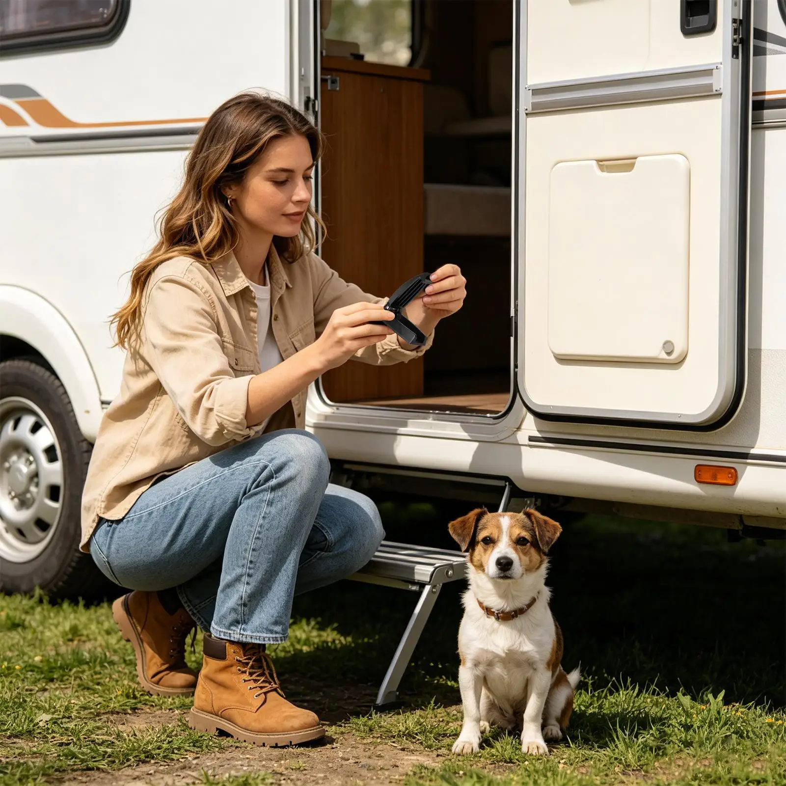 Rv Door Holder Tight Fit Easy Installation Rv Door Holder For Wind Prevention For Camping Travelers Short Trips Adventure