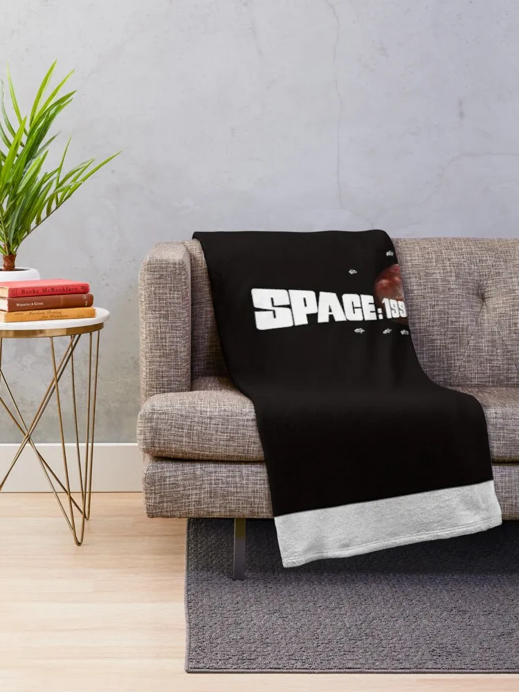 SPACE: 1999 LOGO+EAGLE+PIRI Throw Blanket Flannel sofa bed Soft Plaid Blankets