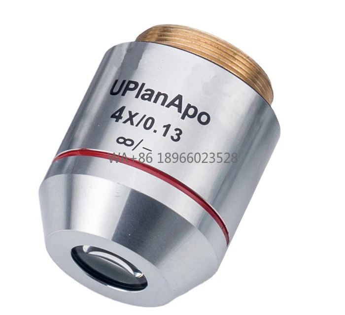 Pour Microscope Olympus 4x Objectif Fluorescent Infinite UPlan APO