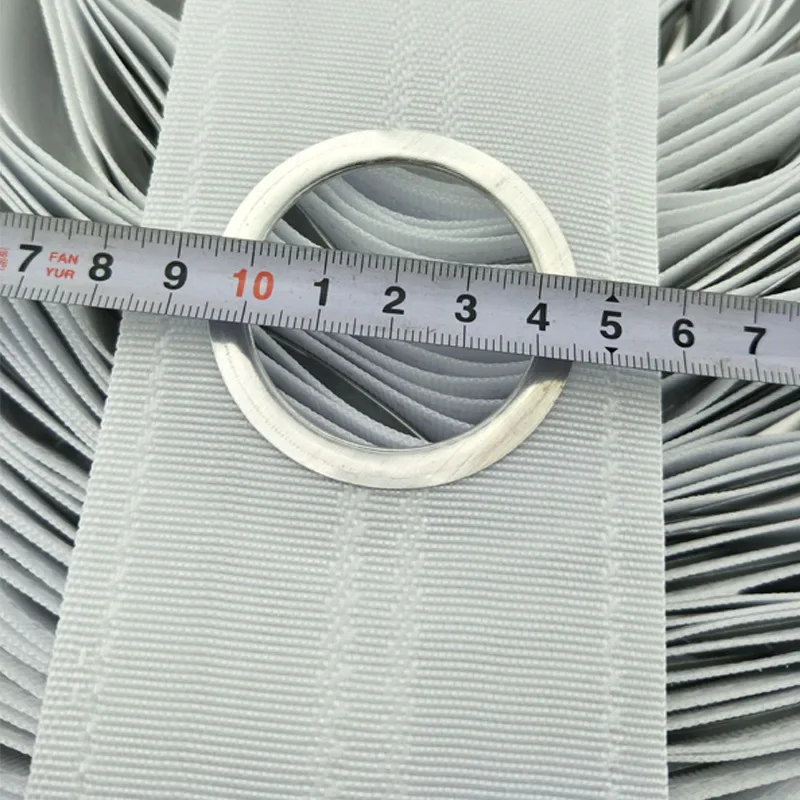 Curtain Heading Eyelet Tape Grommet Top White Ring Tape for Curtain Blinds Decor DIY Curtain Accessories 5 Rings/M