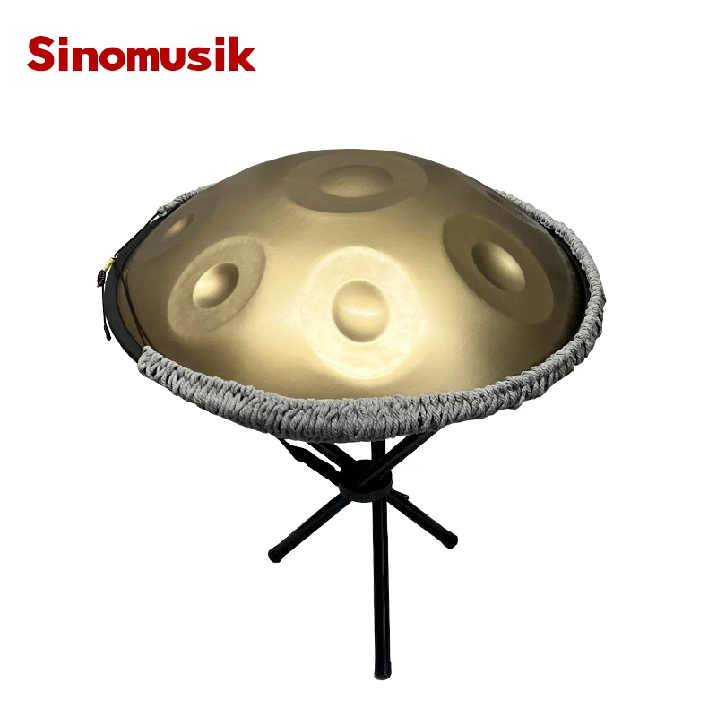 Sinomusik Brand China Cheap Price Handpan Hand Drum with a Handpan Bag 22 Inch Steel Handpan Drum With 9 Notes
