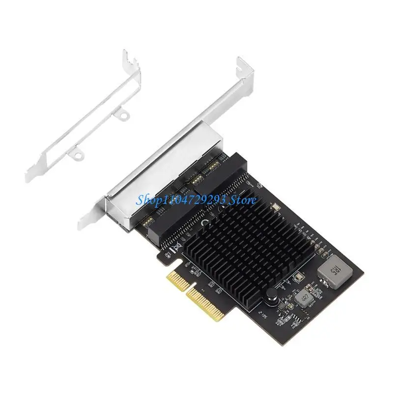 Y2GD 4ポートPCIEネットワーキングカード8125B 2.5ギガビットRJ45 LAN PCIEXPRESSアダプター100/1000M/2500MBPS PCIEアダプター用デスクトップ