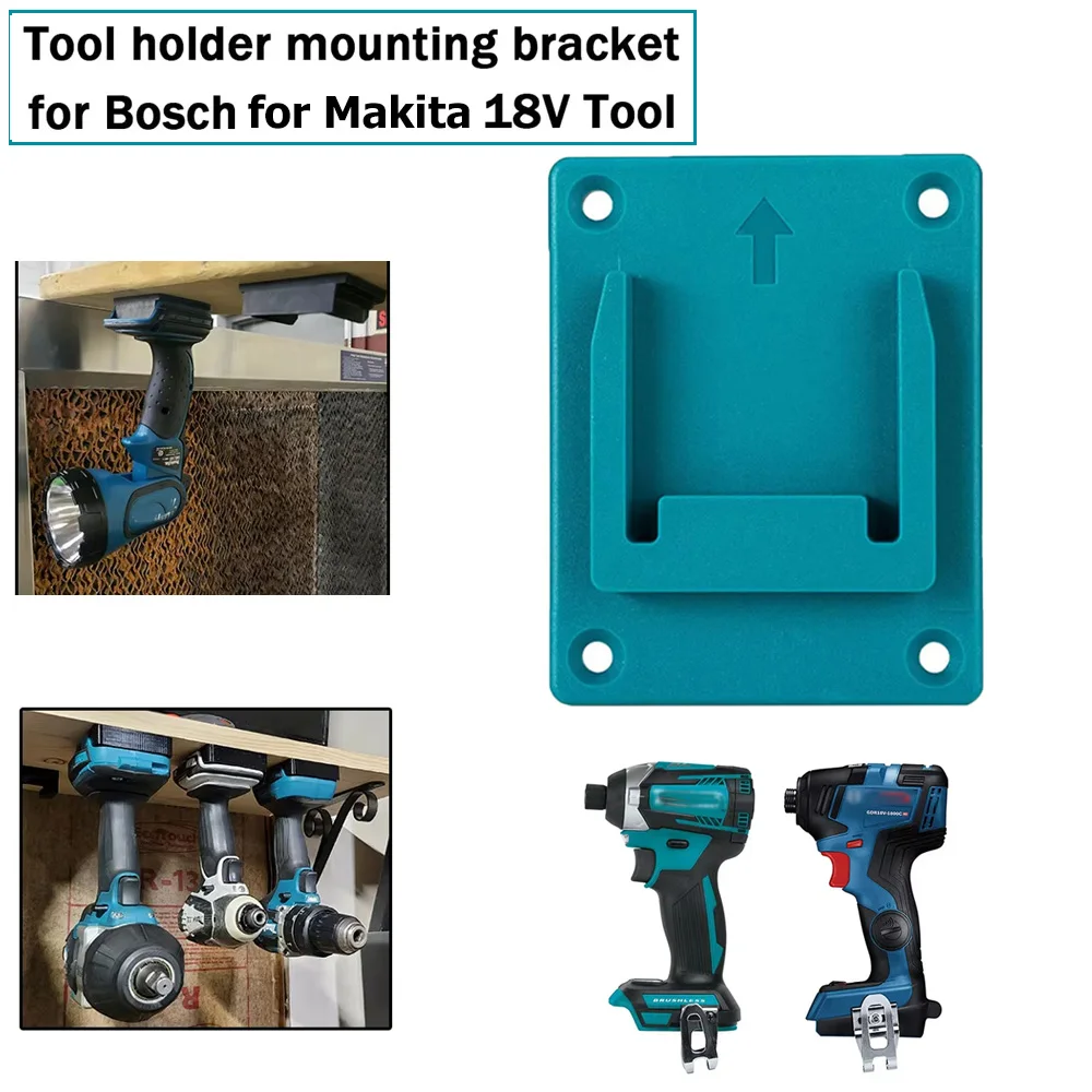 1/5Pcs for Makita&Bosch 18V Tool Holder Drill Wall Mount Machine Storage Bracket for Display Stand Rack Fix Device Hang
