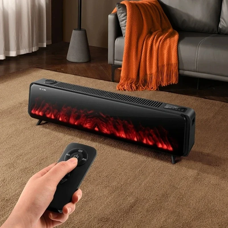 -For Modern  Flame Chimeneas Smart Heater Simple Home Decoration Living Room Humidifier Nordic Charcoal Outdoor Fireplace^