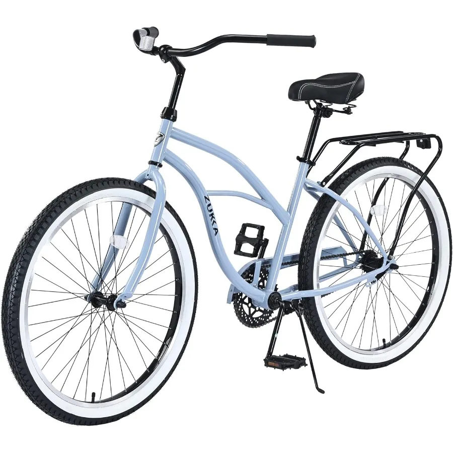 

Односкоростной велосипед Cruiser, 26-дюймовый тормоз с подставкой на колесах и задней стойкой, велосипед Cruiser для женщин и мужчин